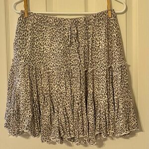 By Together Leopard Midi Skirt for Casual Wear
